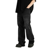 Classic Retro Washed Denim Pant